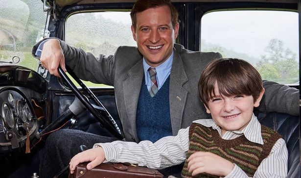 James Herriot with his son Jimmy