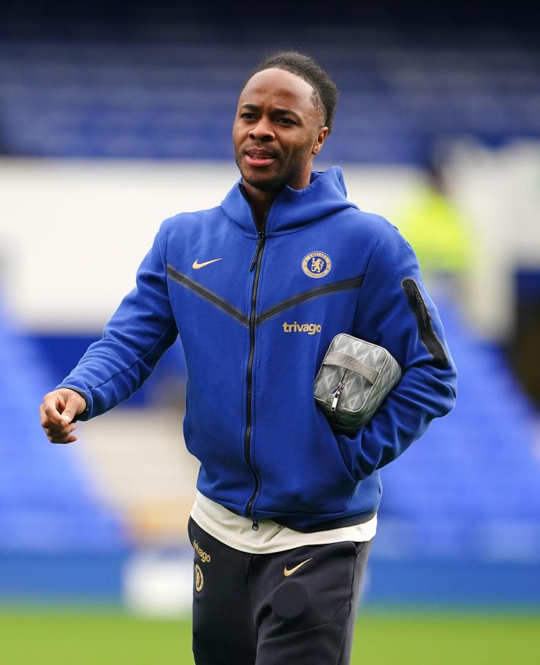 Raheem Sterling arriving at a Premier League match.