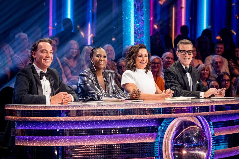 Strictly Come Dancing judges Craig Revel Horwood, Motsi Mabuse, Shirley Ballas and Anton Du Beke.