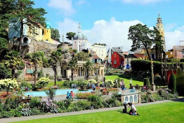 Portmeirion, Wales.