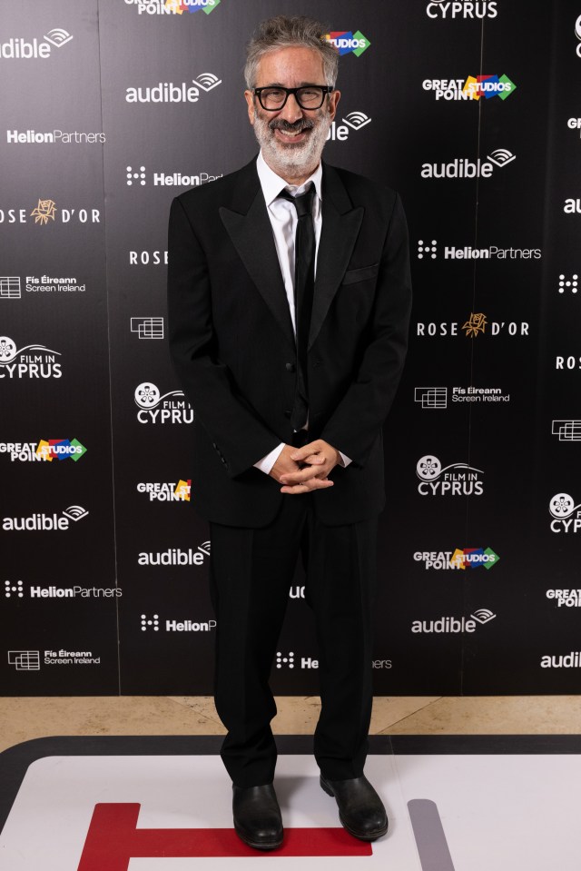 David Baddiel attends the Rose d'Or Awards 2023.