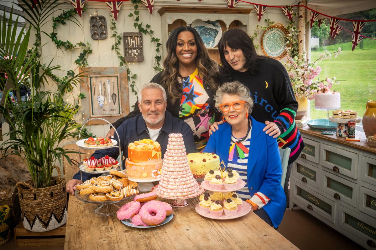a promotional still from "The Great British Baking Show."