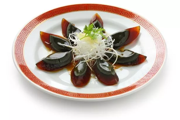 Some century egg