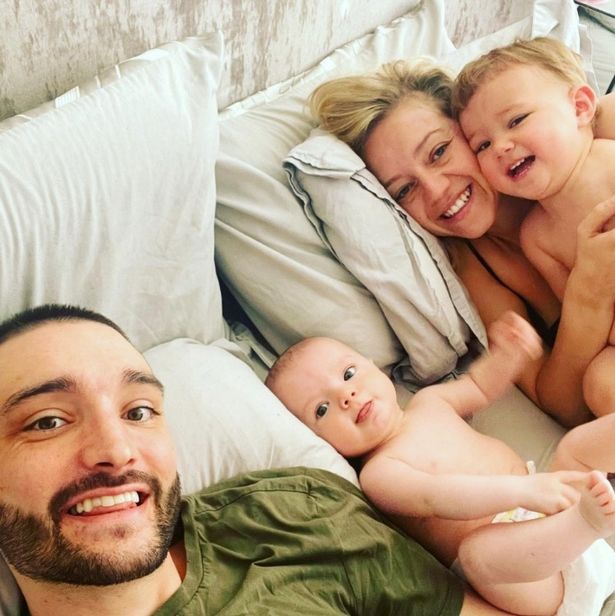 The pair share two children together