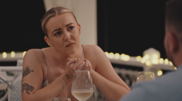 Sarah confronted her groom in Monday night's episode of MAFS