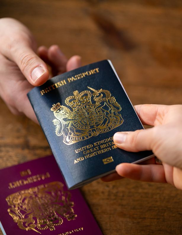 post Brexit blue British passport