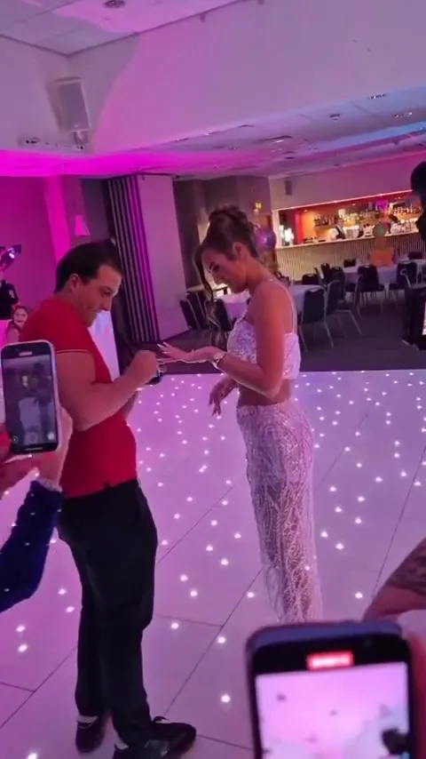 Tyson Fury's 16-year-old daughter Venezuela getting engaged to Noah Price.