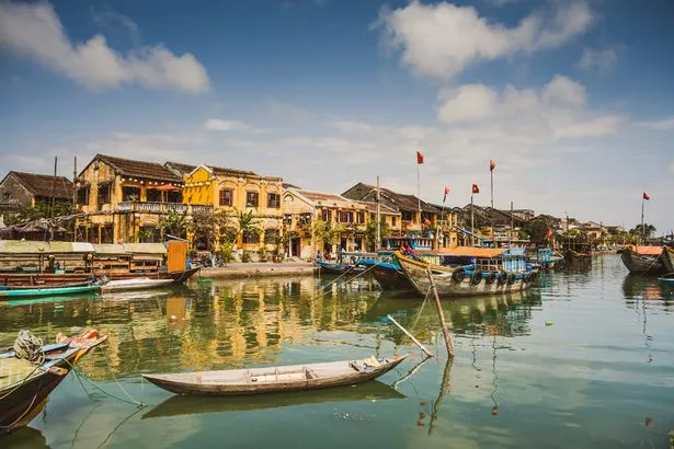 Hoi An riverside in Vietnam