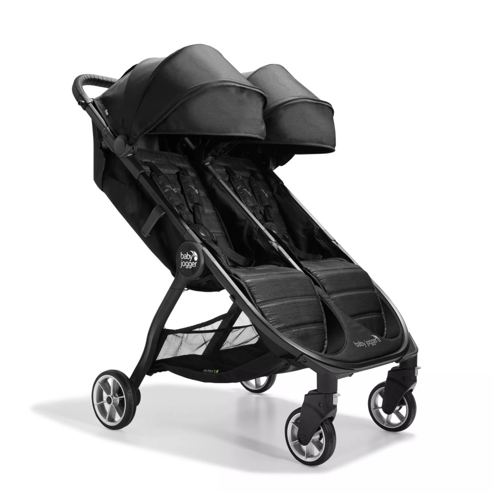 City Tour 2 Double Baby Jogger stroller.