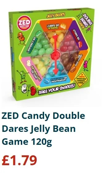 ZED Candy Double Dares Jelly Bean Game.