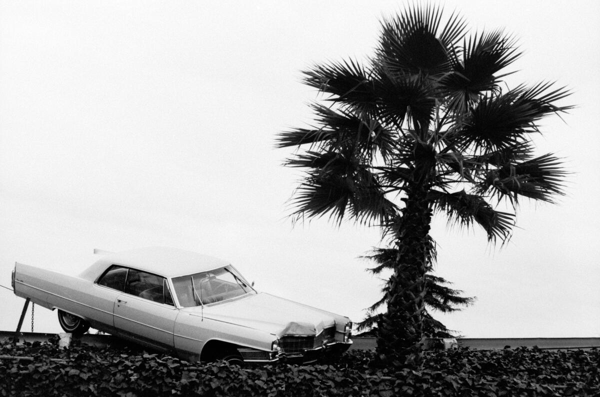 Pat O'Neill, "Los Angeles — From Cars and Other Problems," 1960s, gelatin silver print