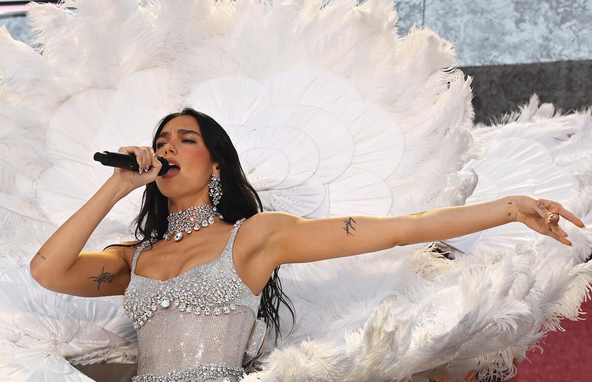 Dua Lipa's Radical Optimism tour hits town for five shows at the Forum in Inglewood.