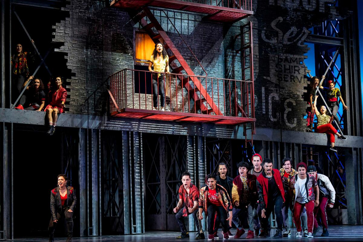 Francesca Zambello's staging of "West Side Story."