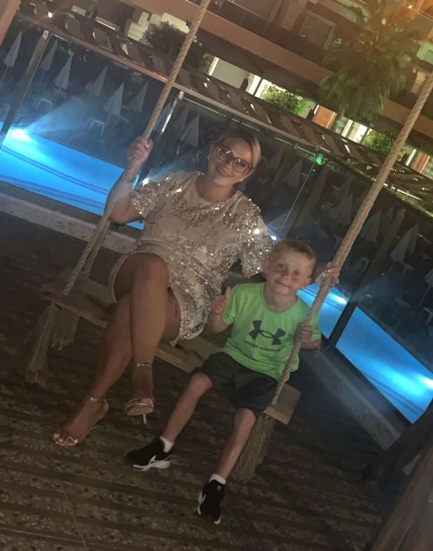 The mum had booked the holiday as a birthday treat for her son