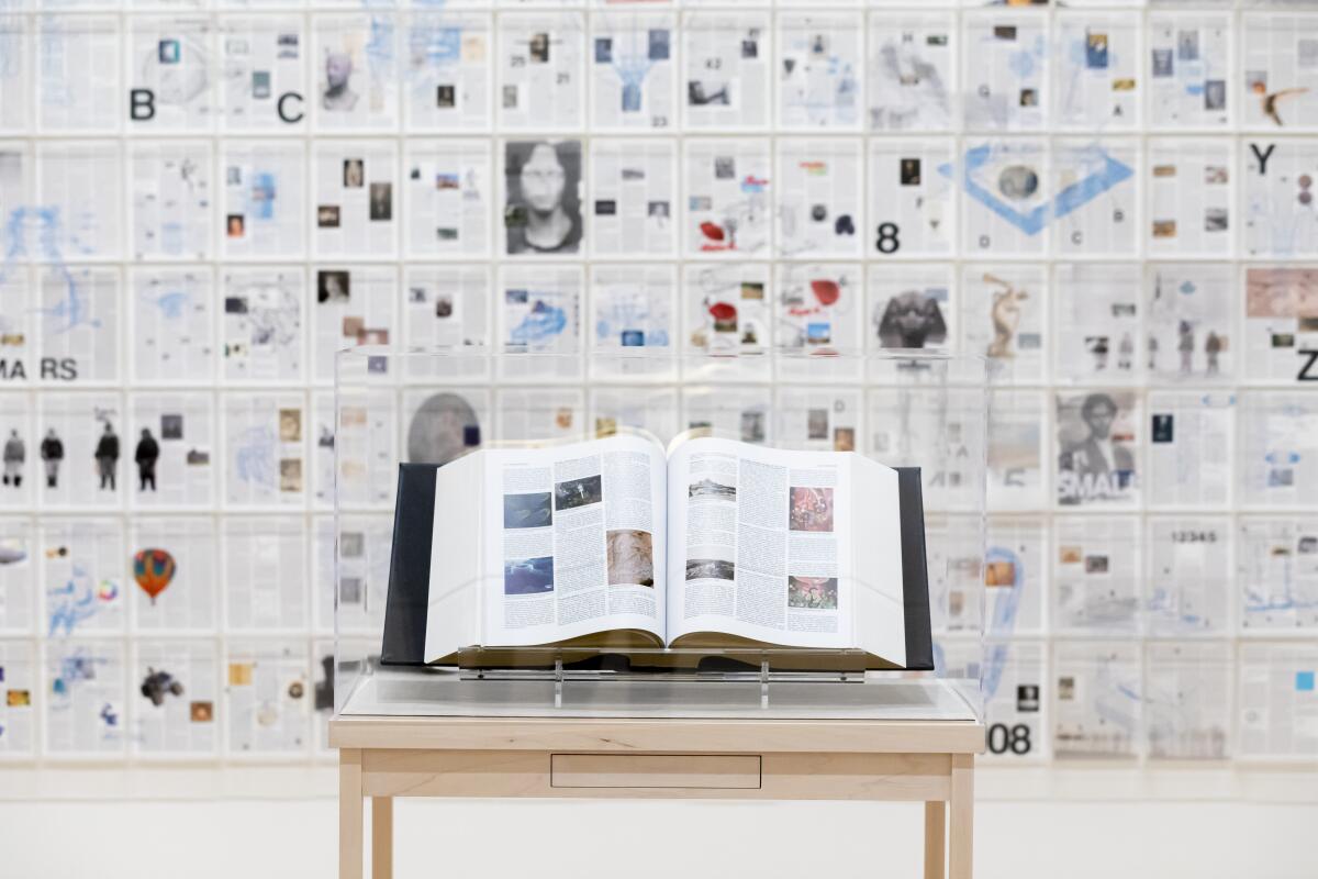 Tavares Strachan, "Six Thousand Years," and "The Encyclopedia of Invisibility," 2018, mixed media