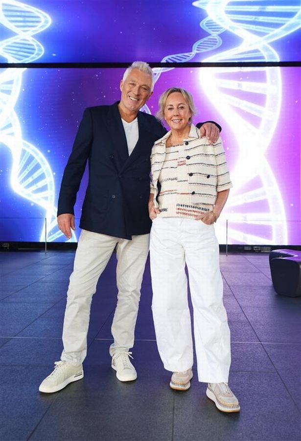 Martin and Shirlie pose at Bupa