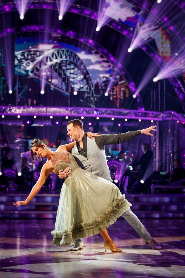 Vicky Pattison and Kai Widdrington on Strictly