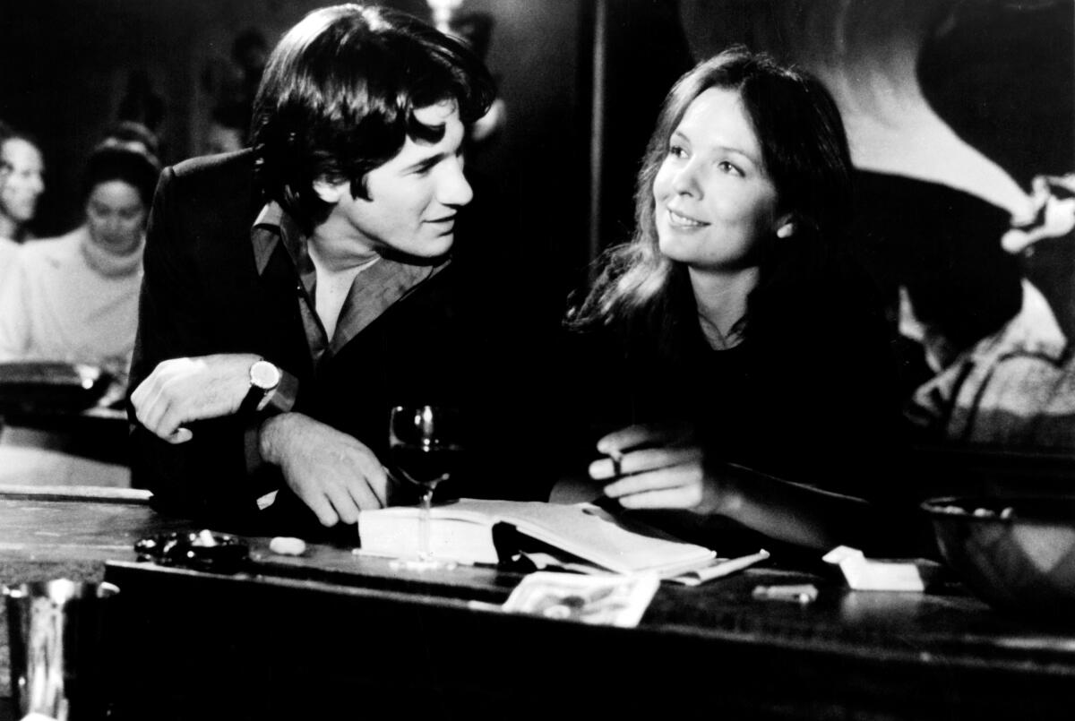 Richard Gere and Diane Keaton in a scene from the 1977 movie, "Looking For Mr. Goodbar."