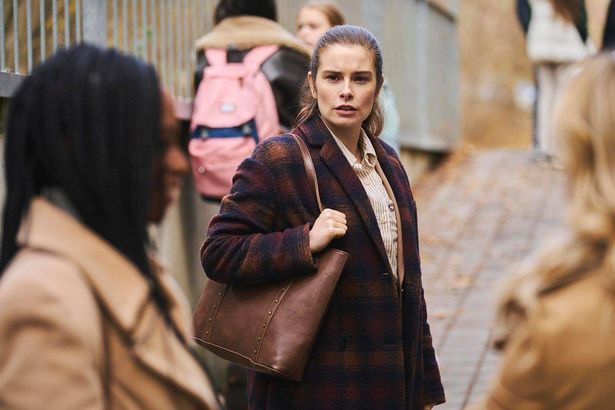 Rachel as Joanna in Channel 5's The Rumour