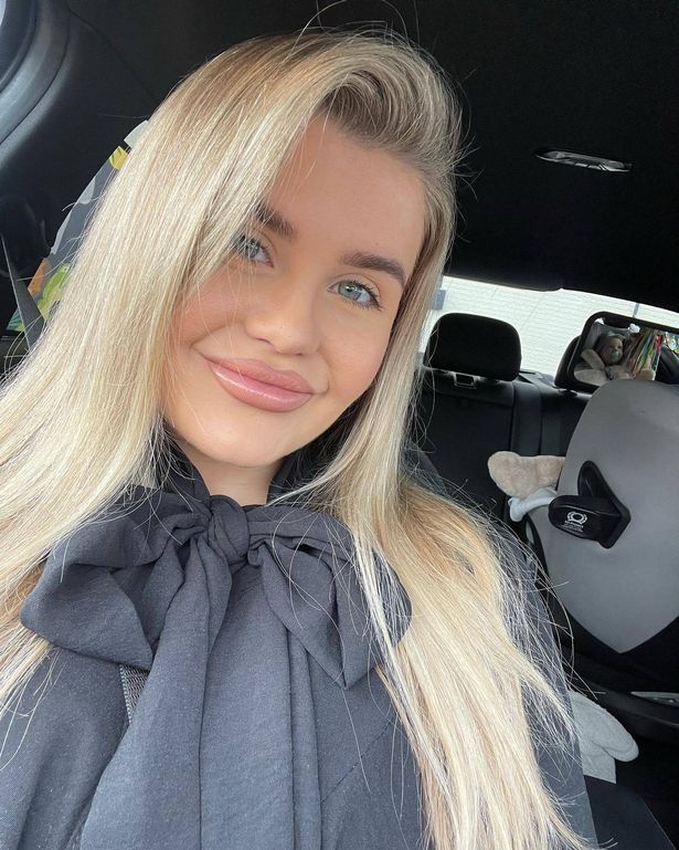 She gave birth to her first son Hugh, nine months ago