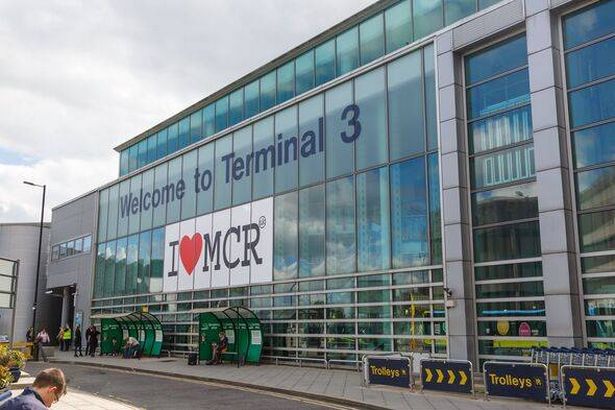 Manchester Airport.