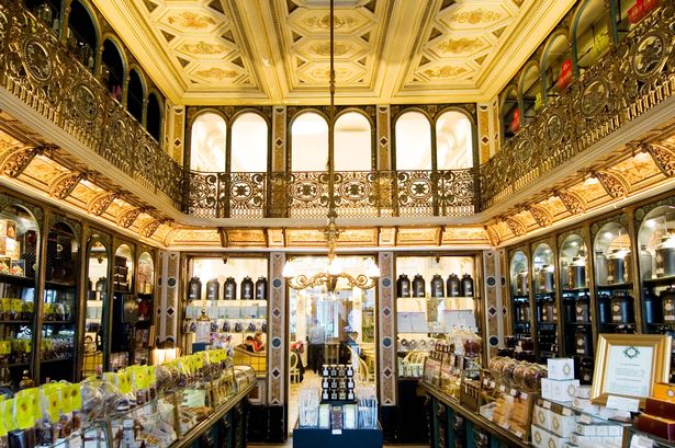 LILLE, FRANCE - NOVEMBER 29: Meert is a famous pastry house that's more than a hundred years old, on November 29, 2013, in Lille, France. Lille, a city in the North of France, has a population of 200,000. Lille features an array of architectural styles with various amounts of Flemish influence, including the use of brown and red brick. These architectural attributes, many uncommon in France, help make Lille a transition in France to neighboring Belgium, as well as nearby Netherlands and England, where the presence of brick is much more prominent. (Photo by Lucas Schifres/Getty Images)