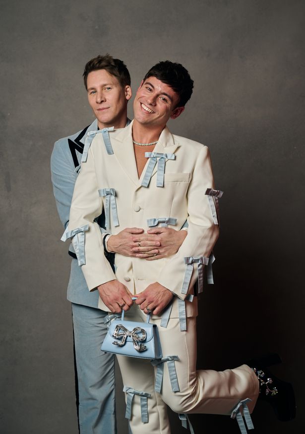 Dustin Lance Black and Tom Daley 