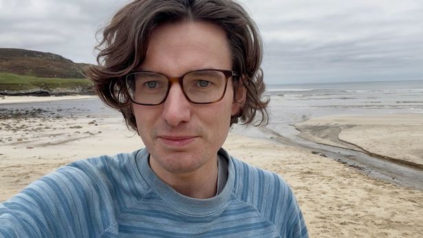 Milo on the beach