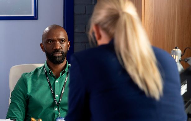 Coronation Street fans witnessed the moment Becky Swain and DI Costello met up onscreen
