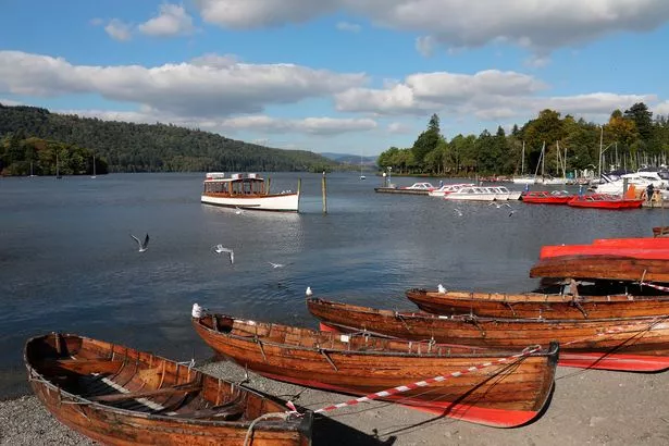 Bowness waterfront at Lake Windermere