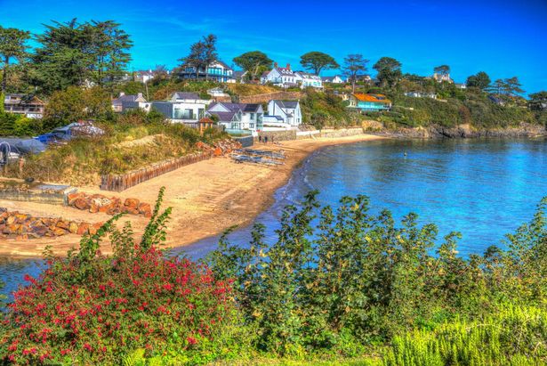 Abersoch harbour beach