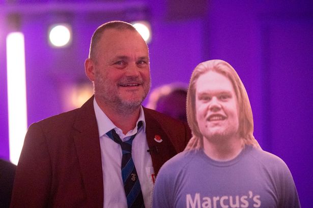 Al Murray fundraising for Marcus Skeet at the Daily Mirror 2025 Pride of Britain Awards.