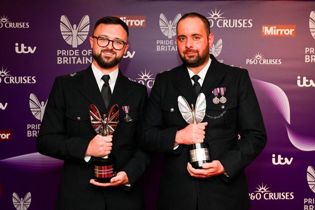 Outstanding Bravery award winners Hainault police officers PC Cameron King, INSP Moloy Campbell and PC Yasmin Mechem-Whitfield (not pictured).