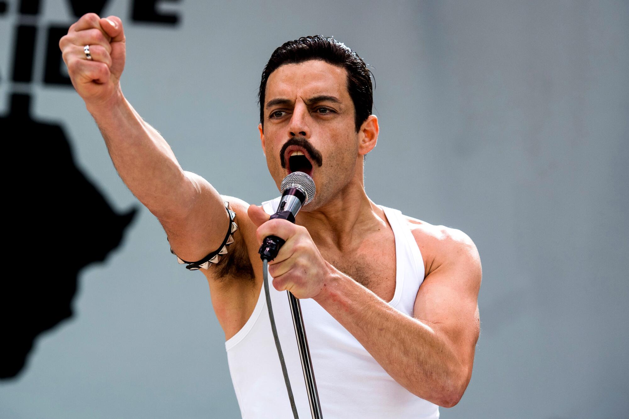 Rami Malek in "Bohemian Rhapsody."