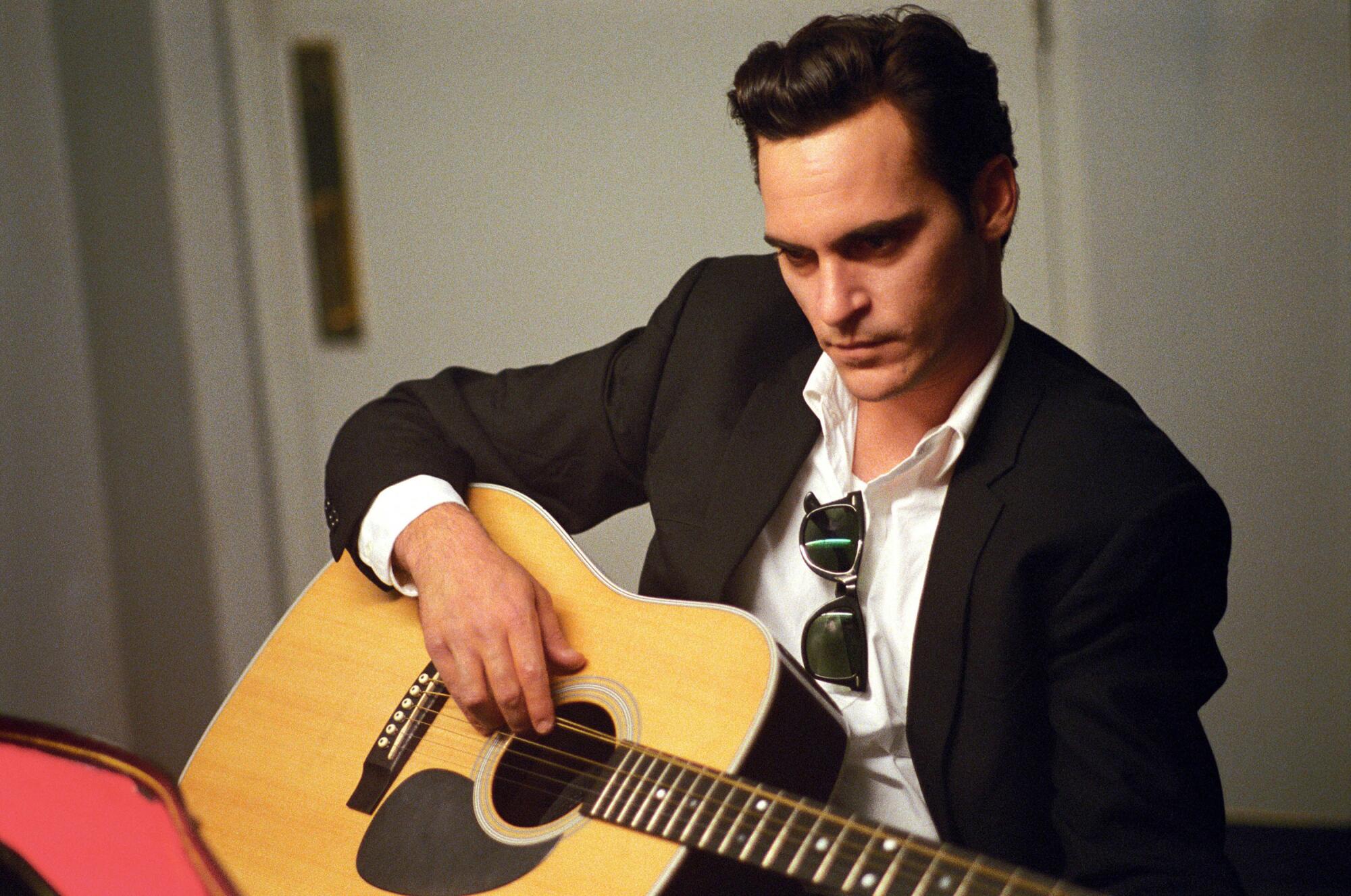 Joaquin Phoenix in "Walk the Line."