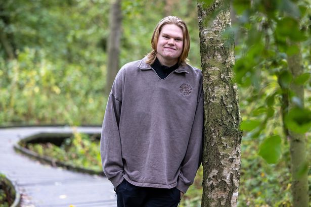 Pride of Britain winner Marcus skeet, 17, from Norton, North Yorkshire.
