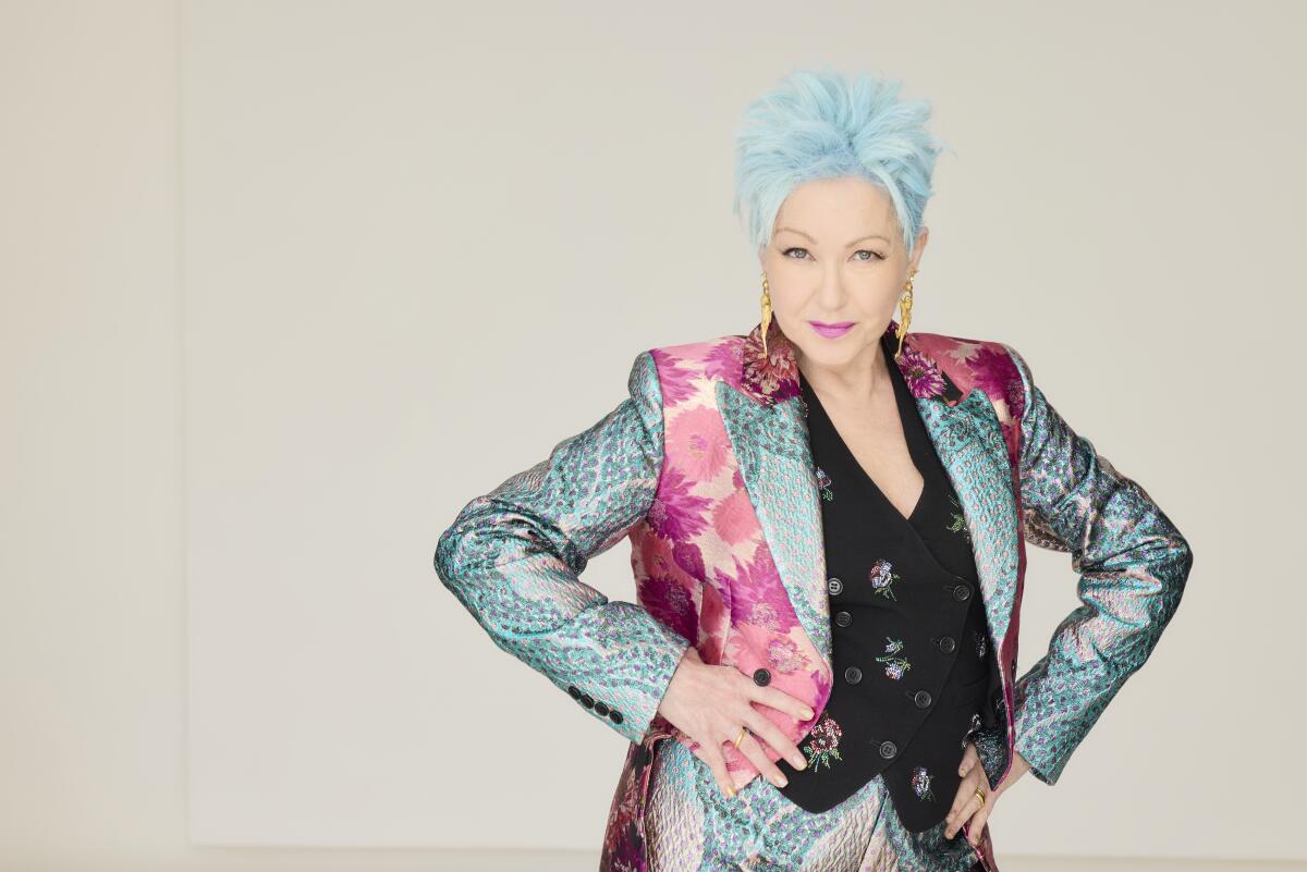 Cyndi Lauper wrote the music and lyrics for the new musical "Working Girl," based on the 1988 movie.