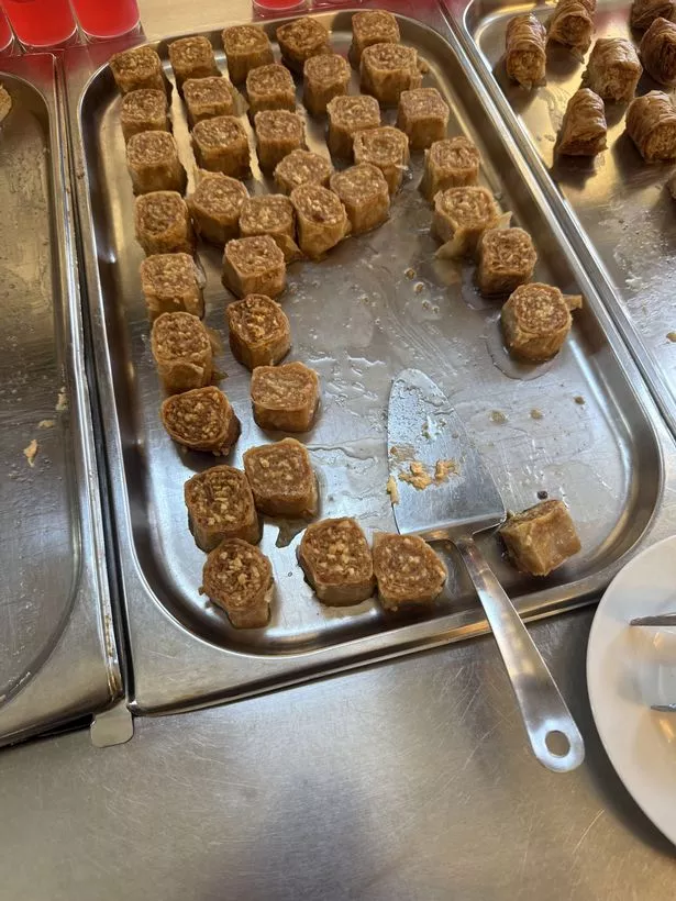 Food at the hotel