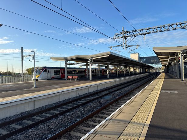 The new Beaulieu Park train station - first in 100 years