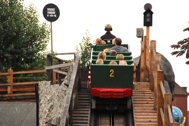 The Roller Coaster in Tivoli Gardens