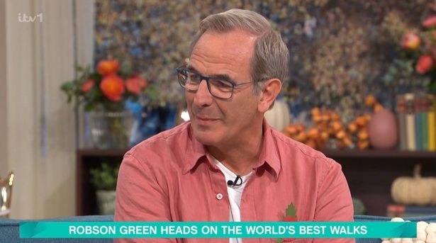 Grantchester star Robson Green appeared on Tuesday's This Morning