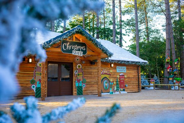 Christmas shop at Center Parcs