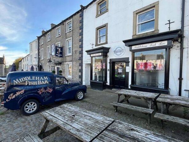 The fish and chip shop in town