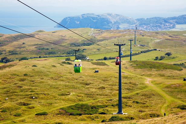 Great Orme and Llandudno Cable Car, North Wales, Wales, UK