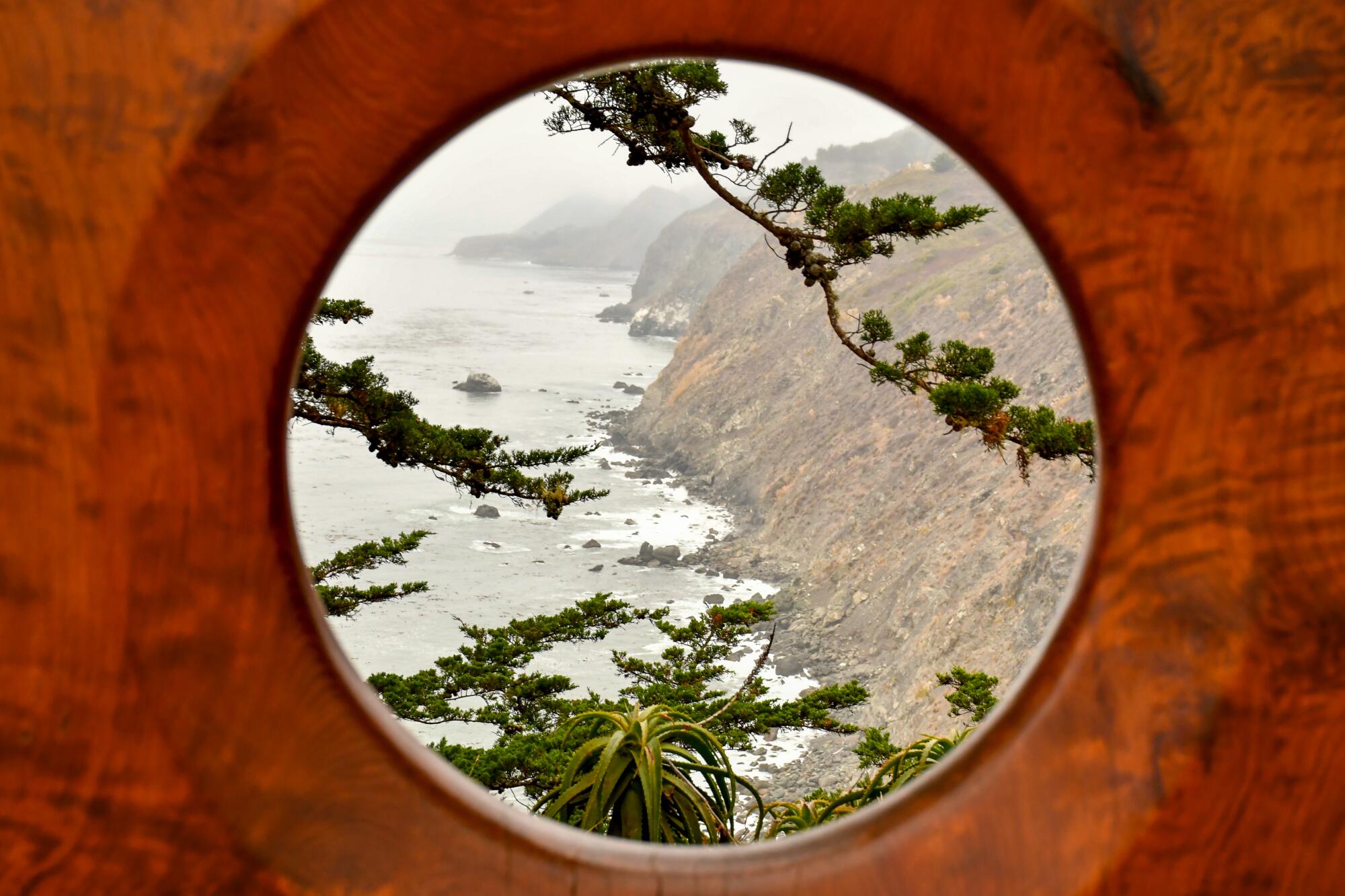 The Ragged Point Inn stands at the southern end of Big Sur.