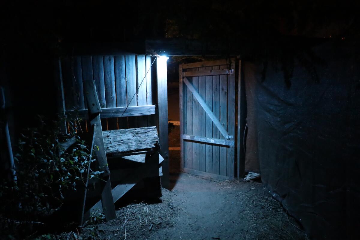 Coffin Creek, situated at Riverview Recreation Park, had a rustic feel, which added to the spookiness.