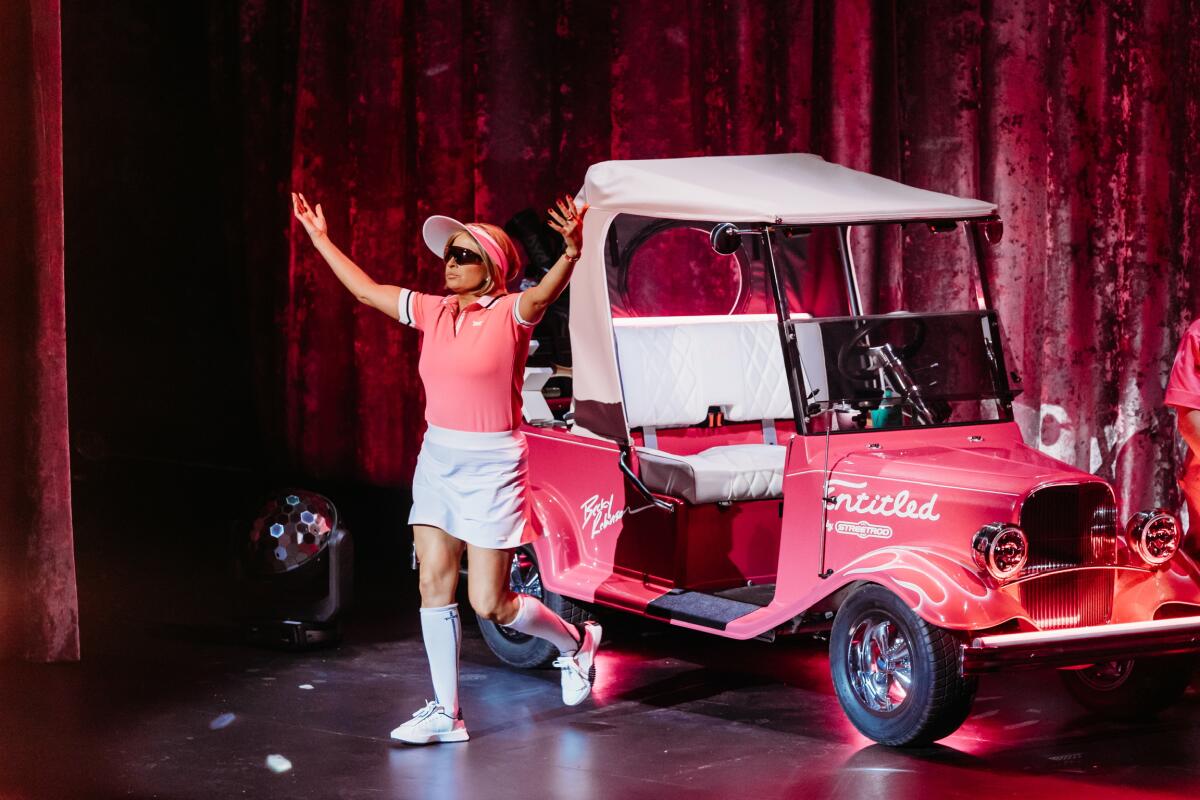 Becky Robinson takes the stage as the Entitled Housewife