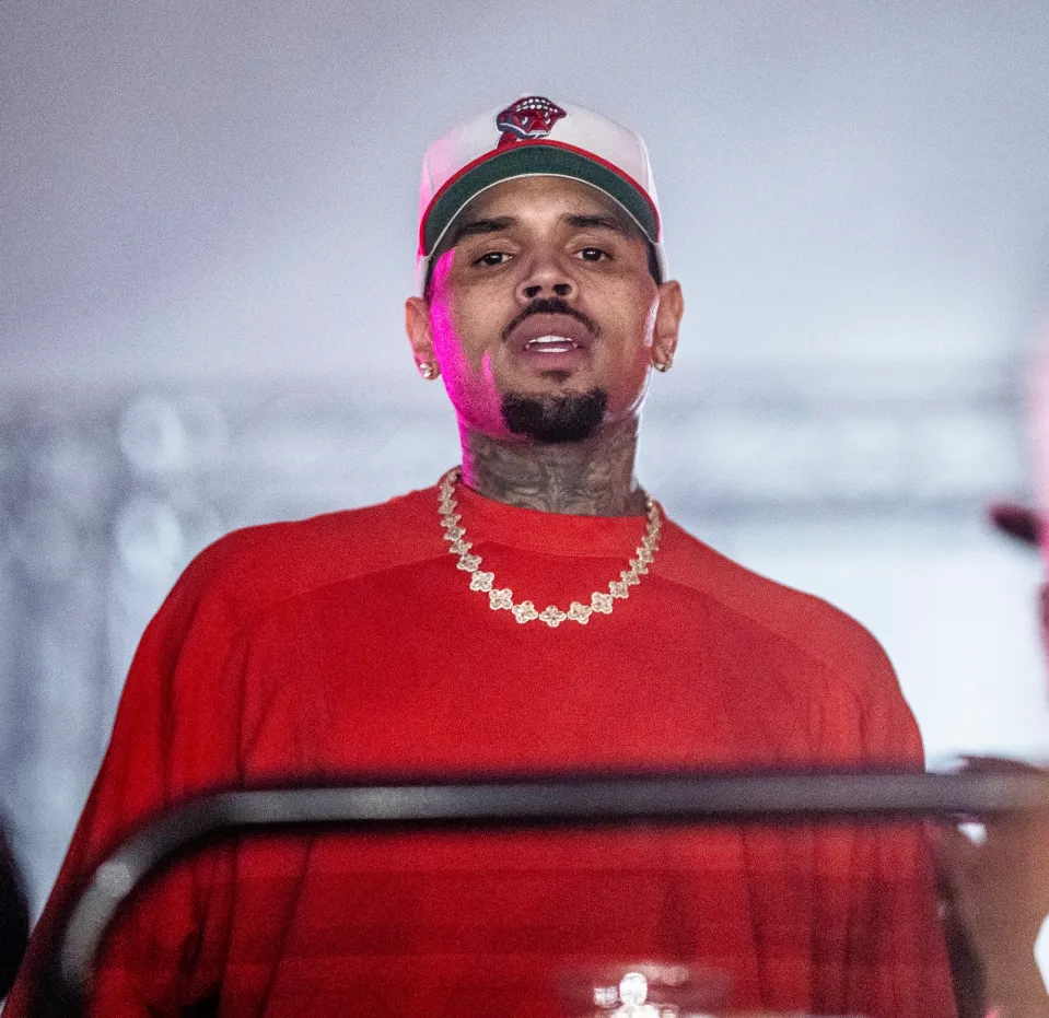 Chris Brown at the Breezy Bowl XX Official Tour After Party