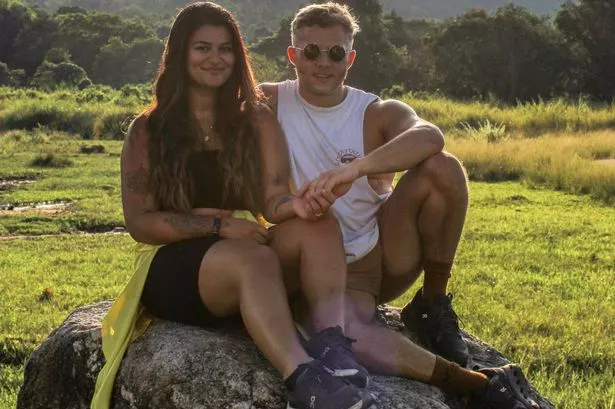 Roshni Ward and Louis Hunt in Thailand