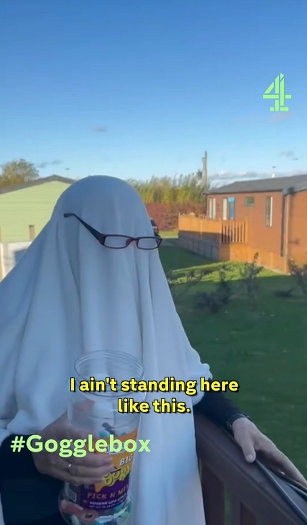 Gogglebox fans were all quick to say the same thing as Jenny Newby and Lee Riley shared a Halloween prank